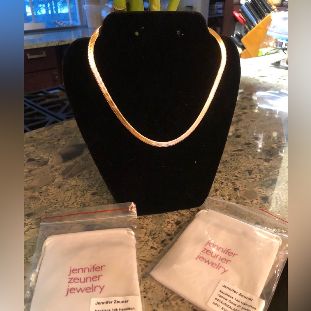 JZ Herringbone Hamilton Necklace - Picture 9 of 13